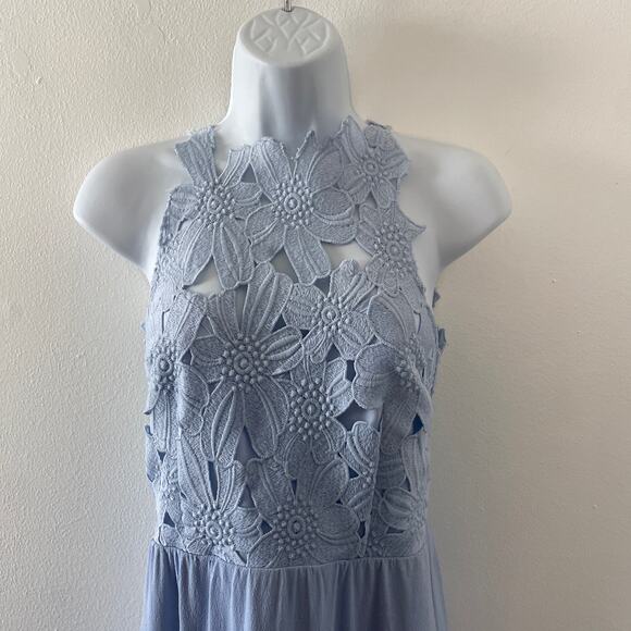Saylor Free People Dress Womens Extra Small Melody Madi Delicate Floral Lace - Picture 6 of 16